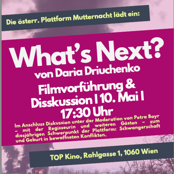 What's Next? / Plattform Mutternacht What's Next?